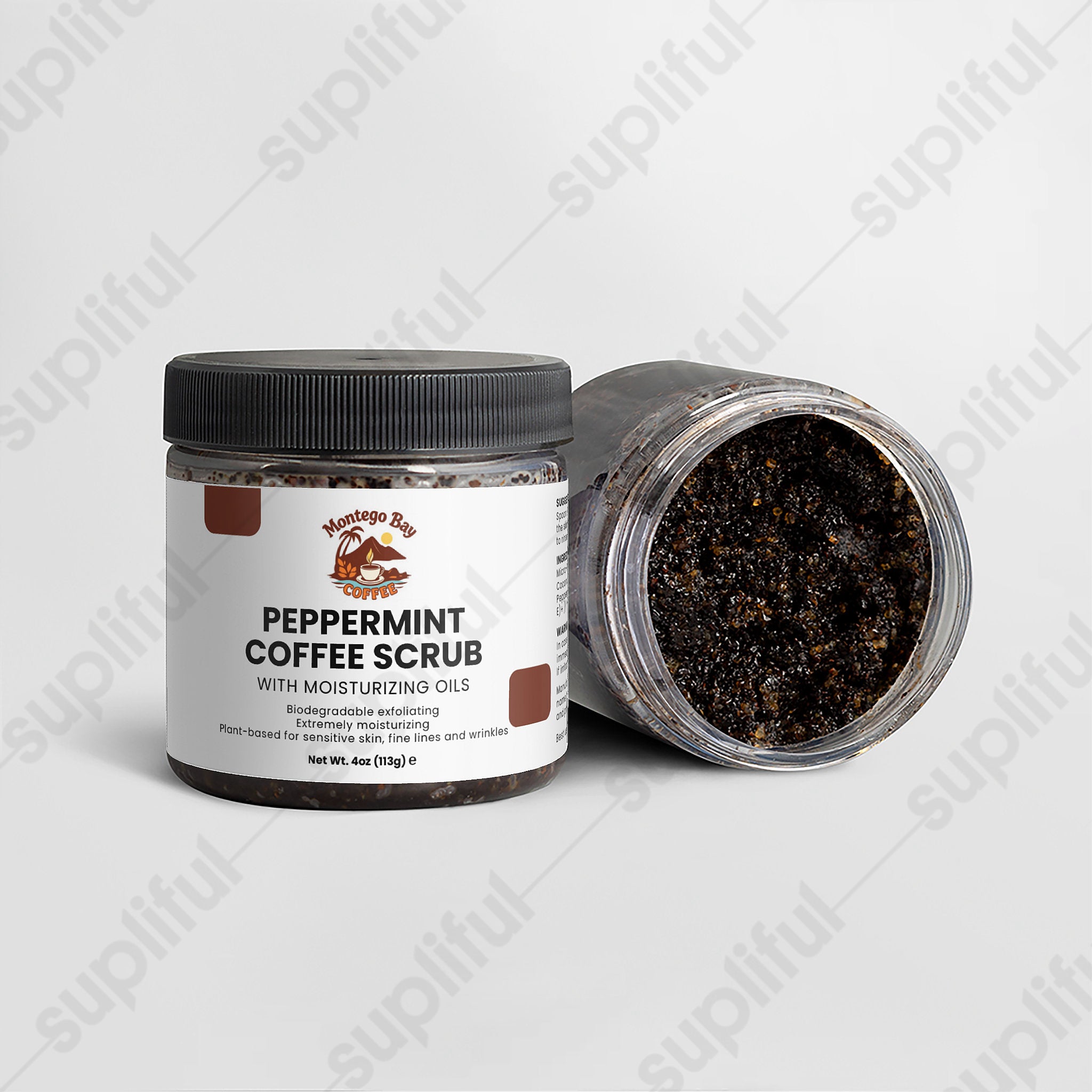 Peppermint Coffee Scrub