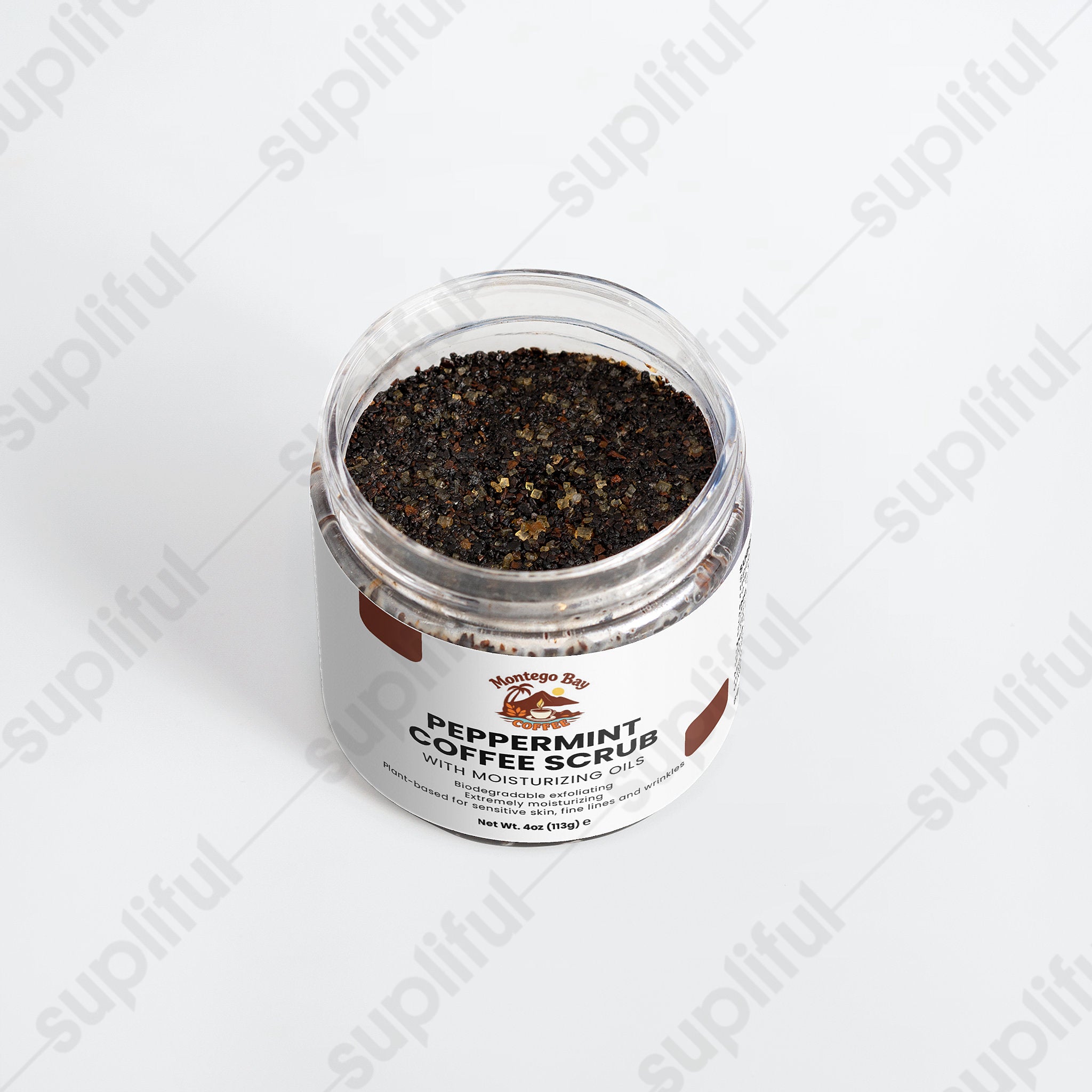 Peppermint Coffee Scrub