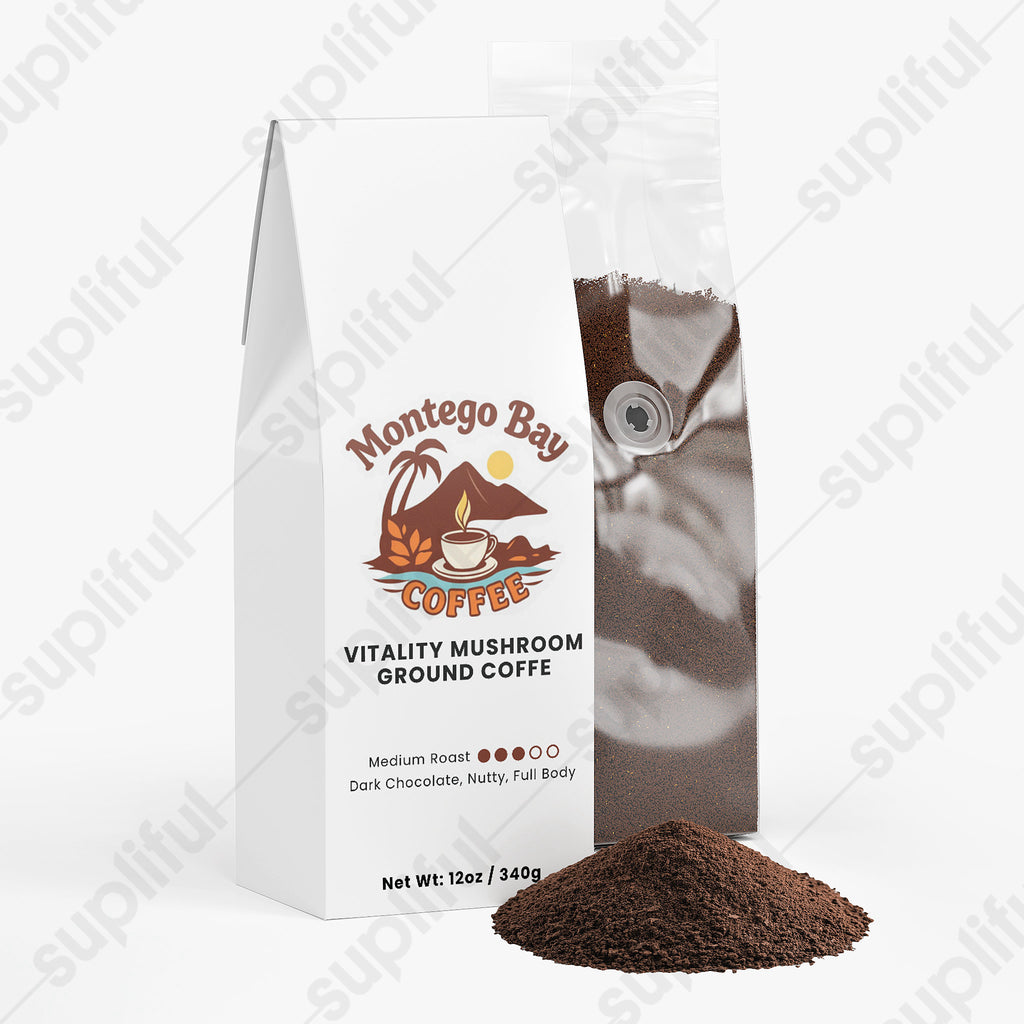 Vitality Mushroom Coffee (Medium Roast)