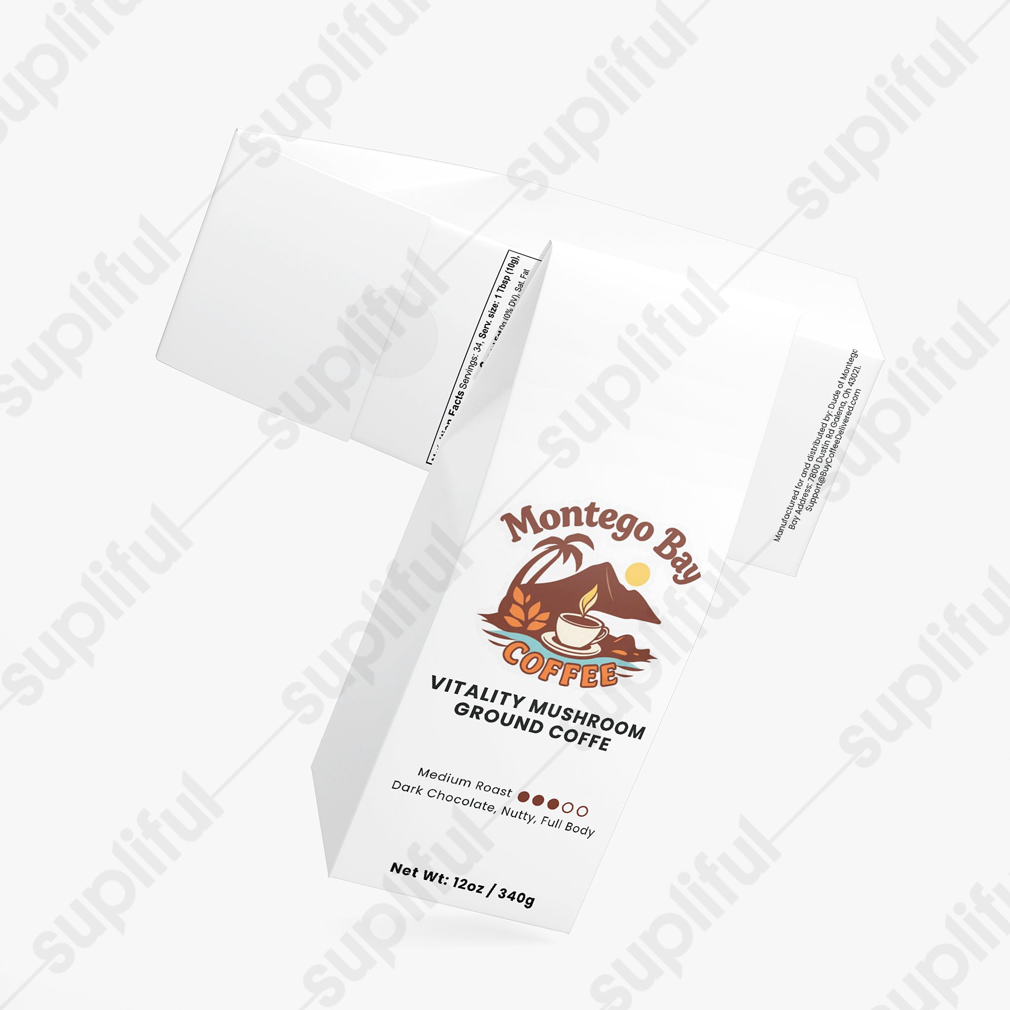 Vitality Mushroom Coffee (Medium Roast)