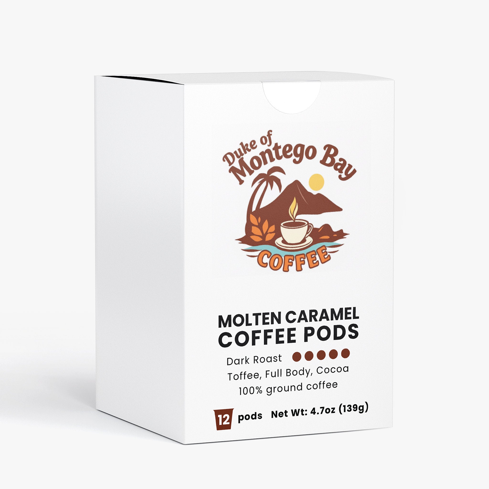 Molten Caramel Coffee Pods (Dark Roast)