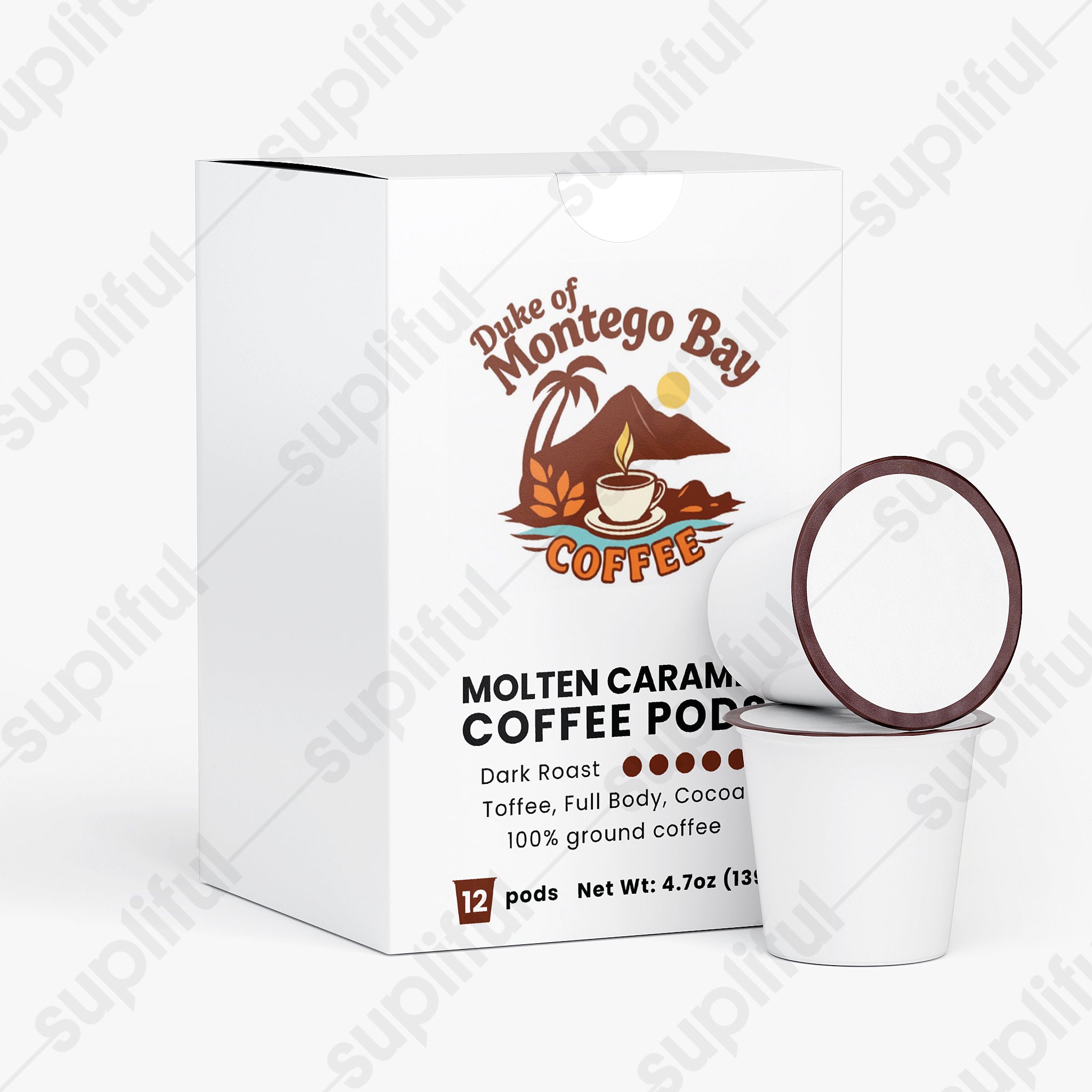 Molten Caramel Coffee Pods (Dark Roast)
