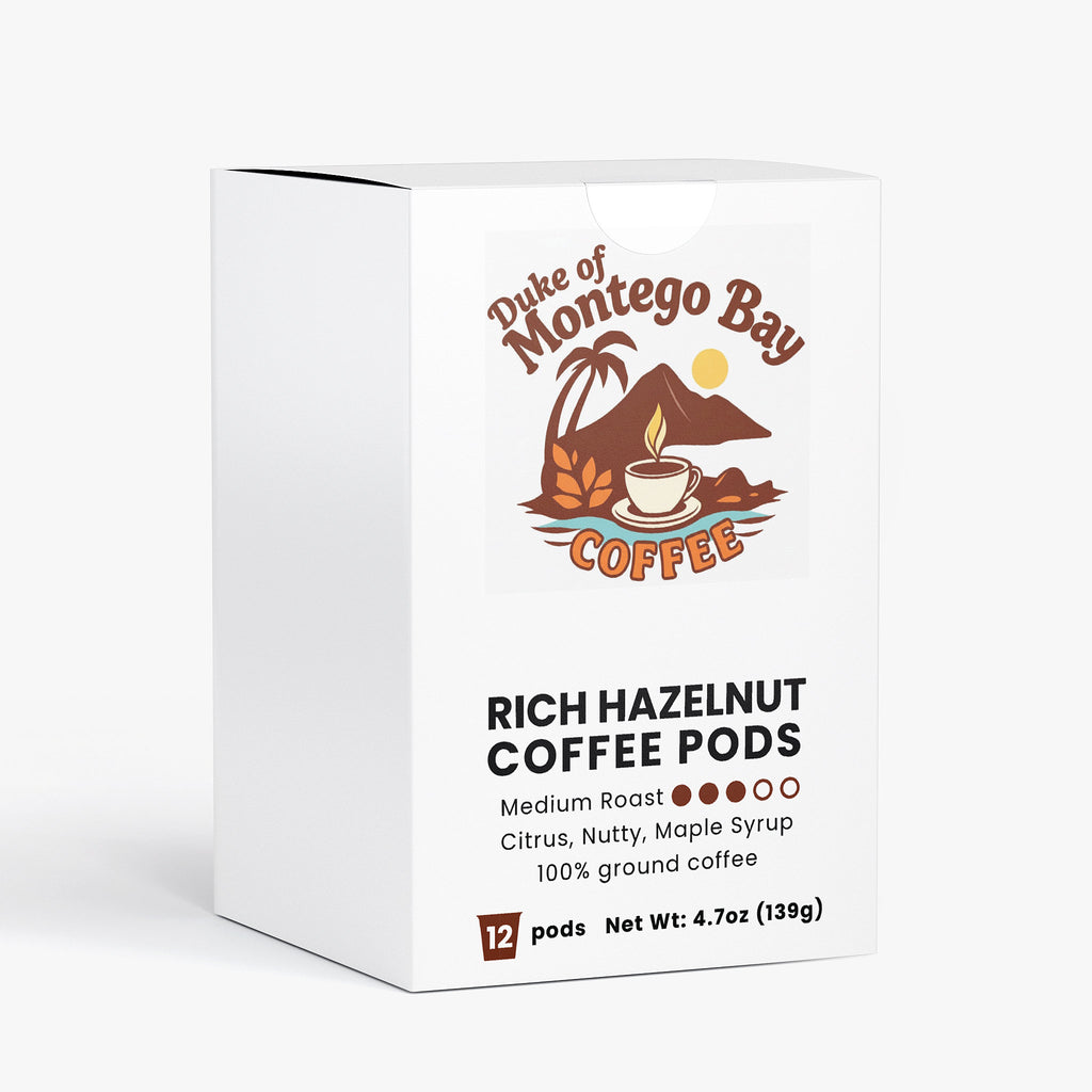 Rich Hazelnut Coffee Pods (Medium Roast)