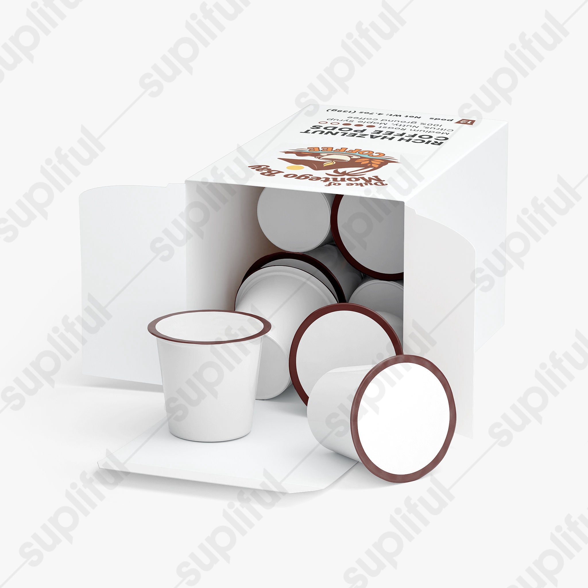 Rich Hazelnut Coffee Pods (Medium Roast)