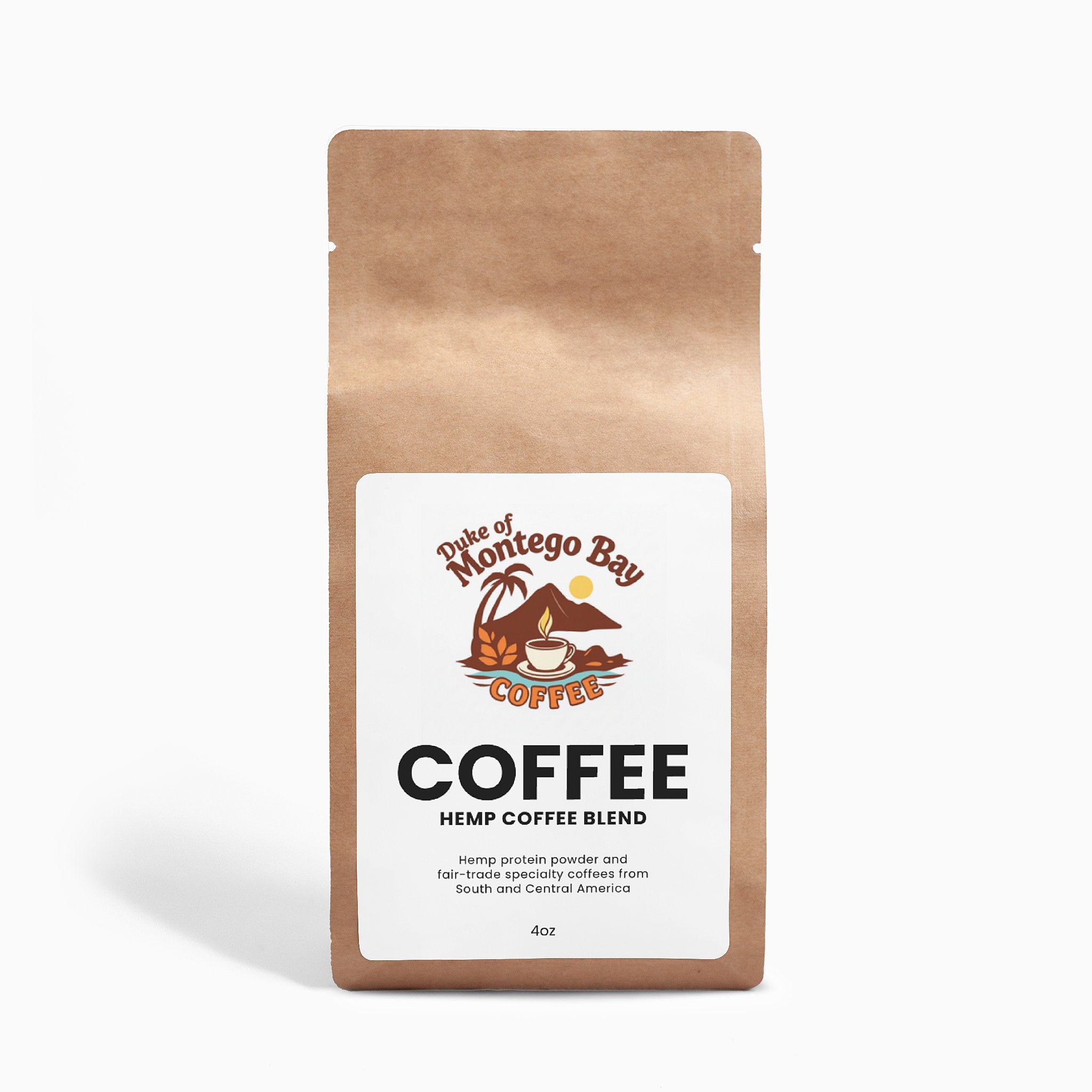 Hemp Coffee Blend - Medium Roast 4oz
