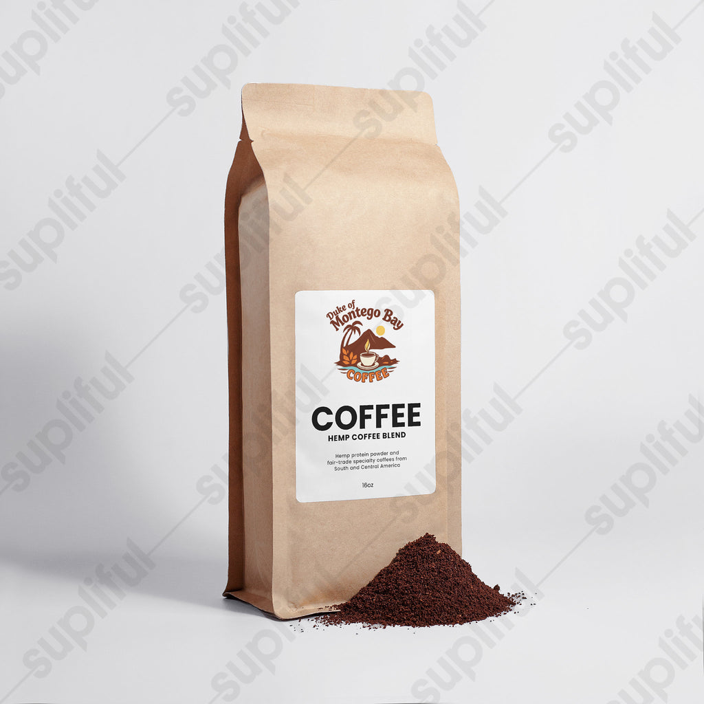 Hemp Coffee Blend - Medium Roast 16oz