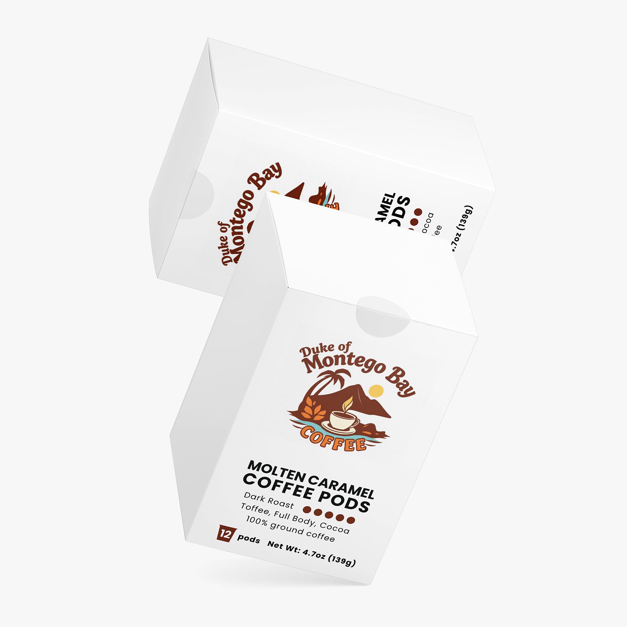 Molten Caramel Coffee Pods (Dark Roast)