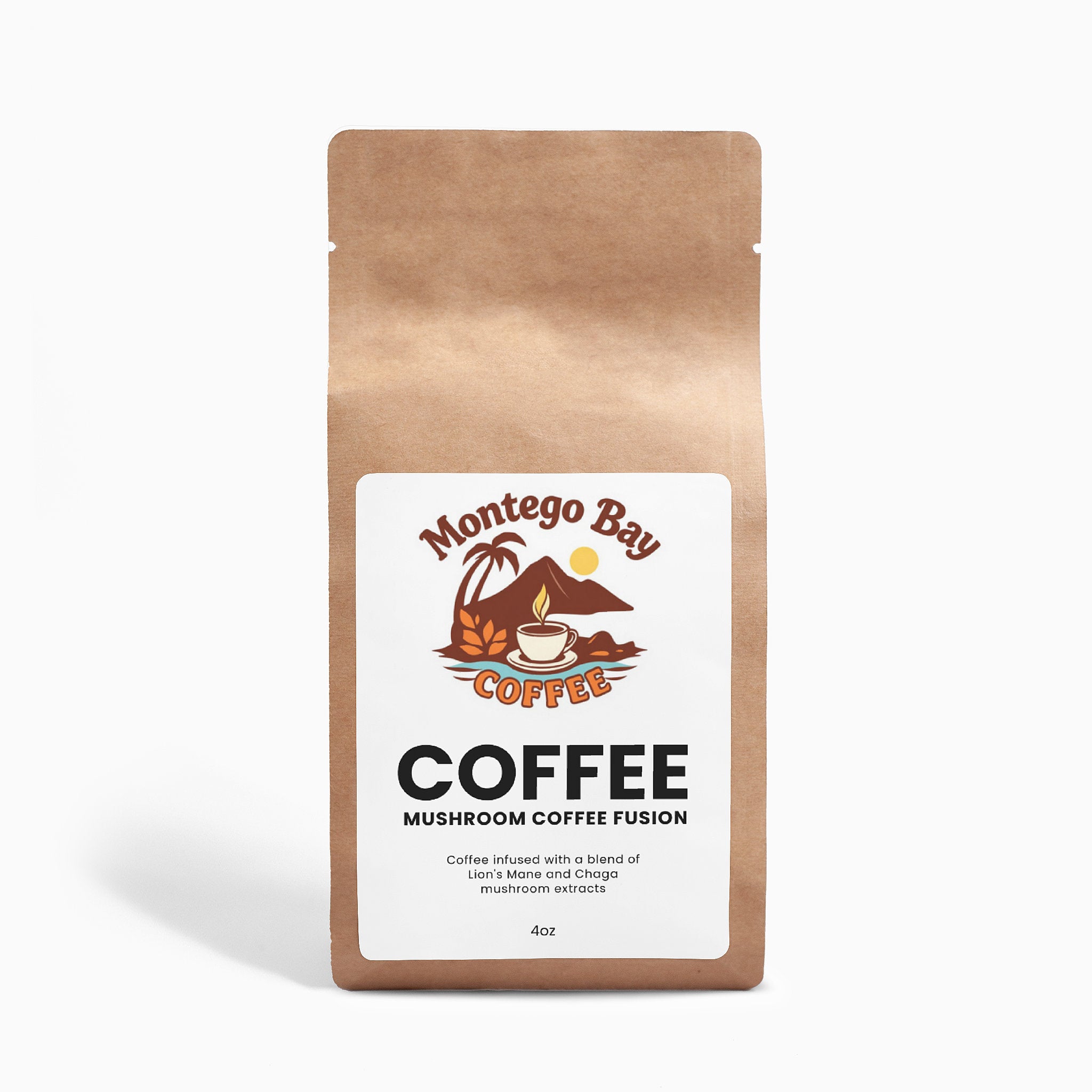 Mushroom Coffee Fusion - Lion’s Mane & Chaga 4oz