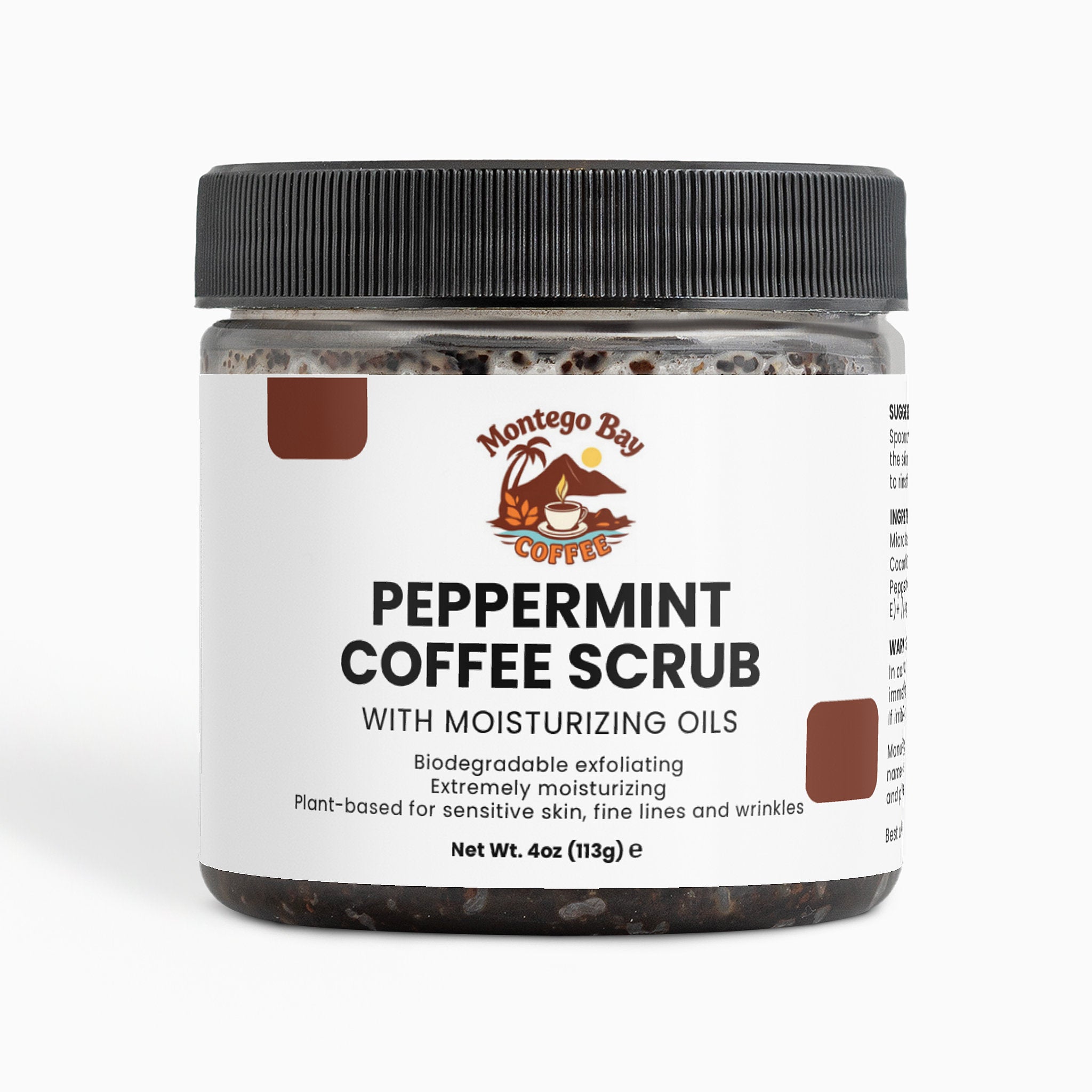 Peppermint Coffee Scrub